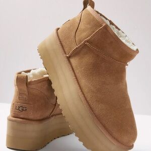 Uggs ultra mini platform boots size 9– new in box never worn.